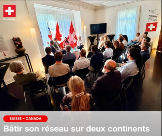 Comment développer son réseau professionnel entre la Suisse et le Canada? 