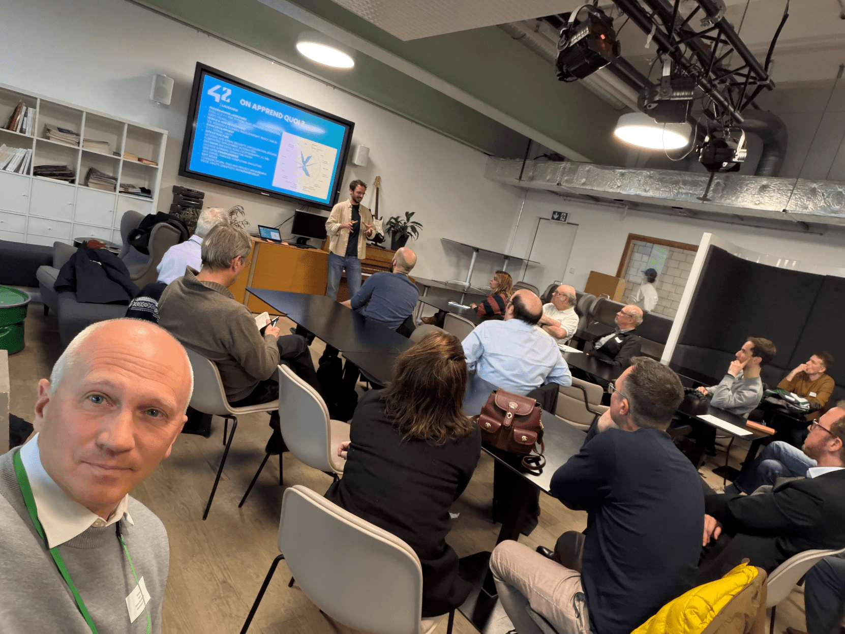 Visit to the École 42 à Lausanne-Renens