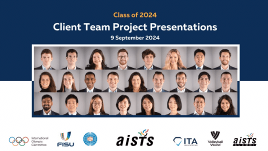 Client Team Project Presentations of AISTS 2024