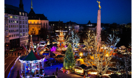 Afterwork vin chaud au marché de Noël