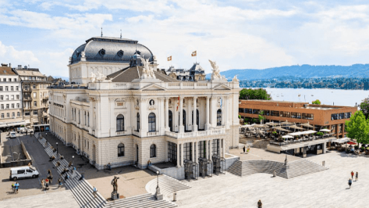 Visit of the Zurich Opera and Christmas Dinner