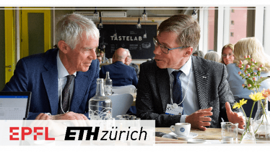 A Conversation with Presidents Martin Vetterli (EPFL) and Joël Mesot (ETH Zurich) and Alumni of both Schools in San Francisco