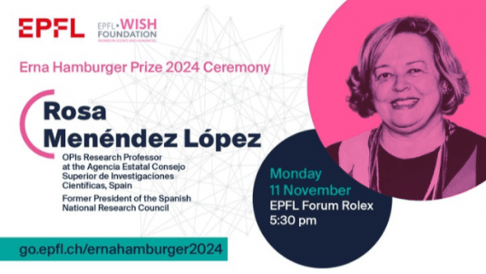 Erna Hamburger Prize 2024 / EPFL-WISH Foundation